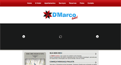 Desktop Screenshot of dmarcohotel.com.br