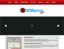 Tablet Screenshot of dmarcohotel.com.br